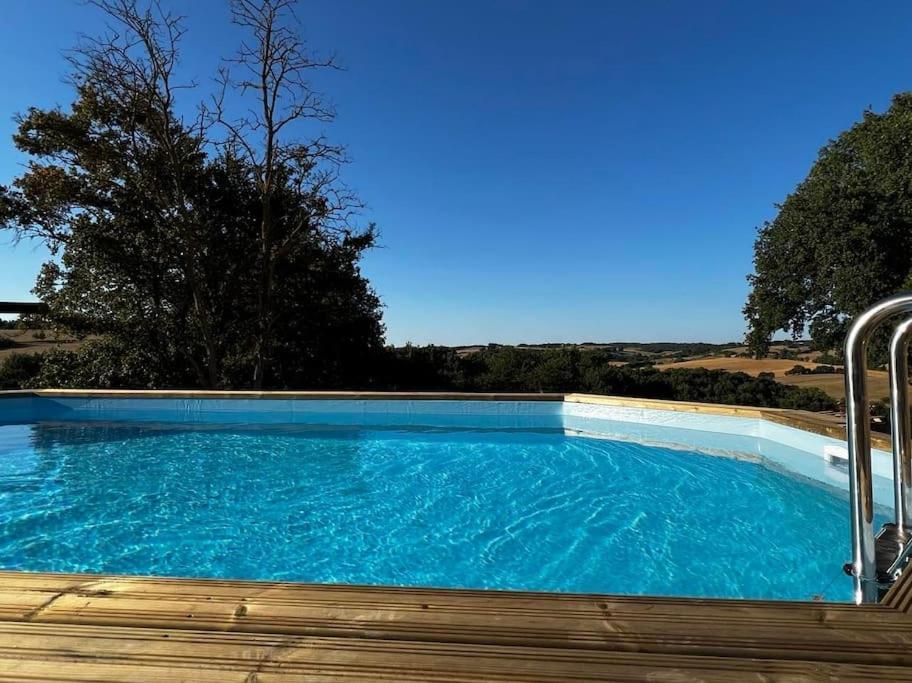 Gite A La Ferme Avec Jacuzzi Et Piscine Chauffee Saint-Felix-de-Tournegat Exteriör bild